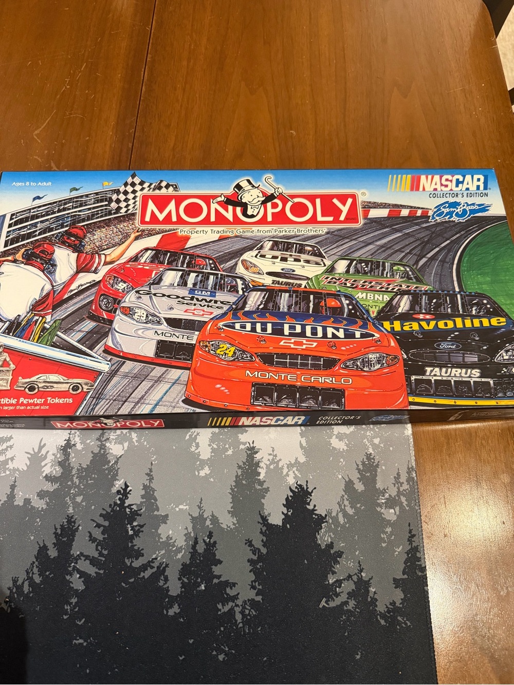 Monopoly NASCAR Collector's Edition Board Game - Monopoly Brand, Red/Blue